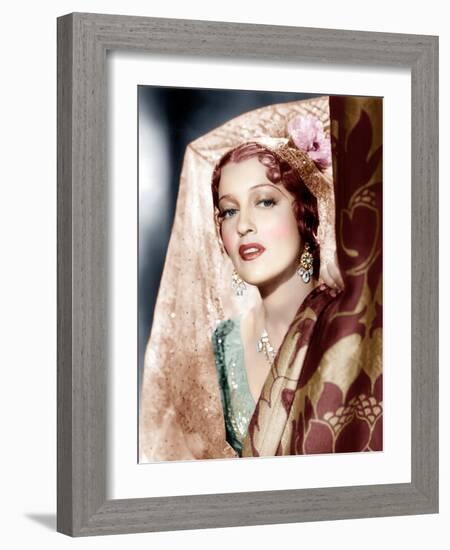 THE FIREFLY, Jeanette MacDonald, 1937-null-Framed Photo