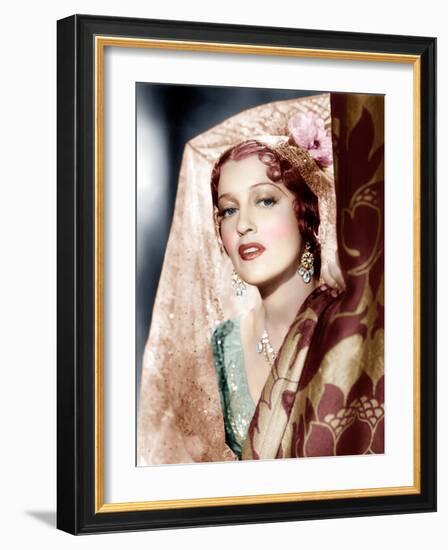 THE FIREFLY, Jeanette MacDonald, 1937-null-Framed Photo