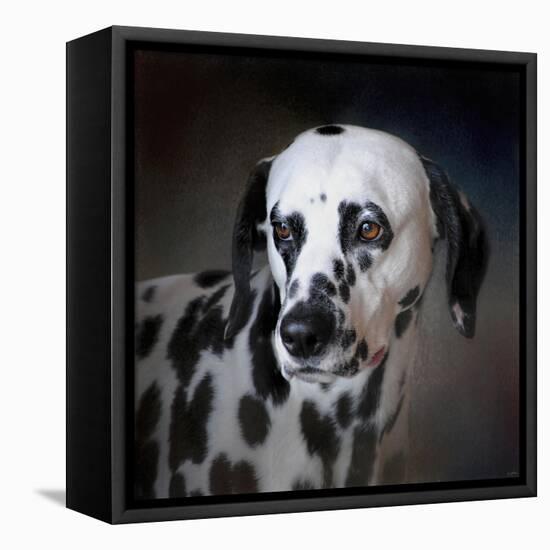 The Firemans Dog Dalmatian-Jai Johnson-Framed Premier Image Canvas
