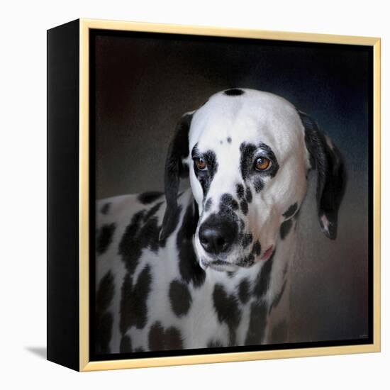 The Firemans Dog Dalmatian-Jai Johnson-Framed Premier Image Canvas