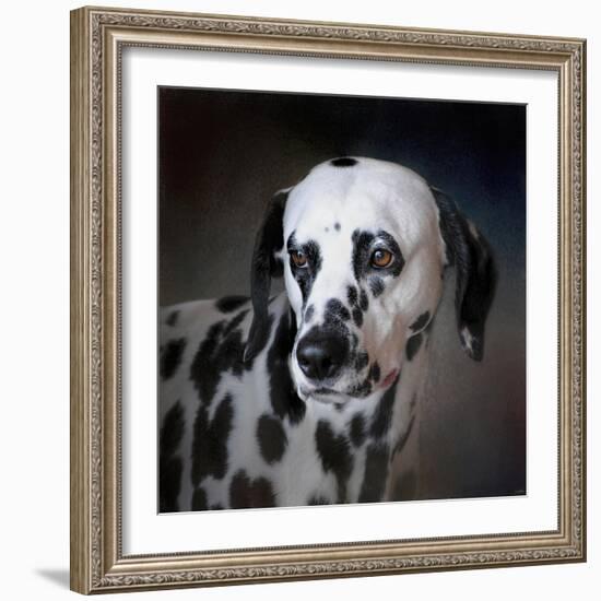 The Firemans Dog Dalmatian-Jai Johnson-Framed Giclee Print