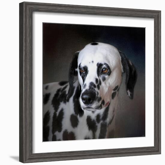 The Firemans Dog Dalmatian-Jai Johnson-Framed Giclee Print