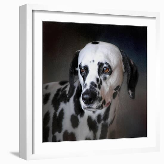 The Firemans Dog Dalmatian-Jai Johnson-Framed Giclee Print