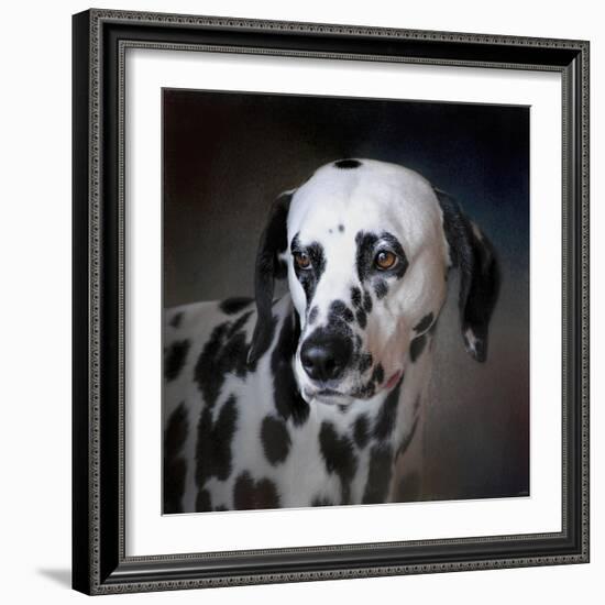 The Firemans Dog Dalmatian-Jai Johnson-Framed Giclee Print