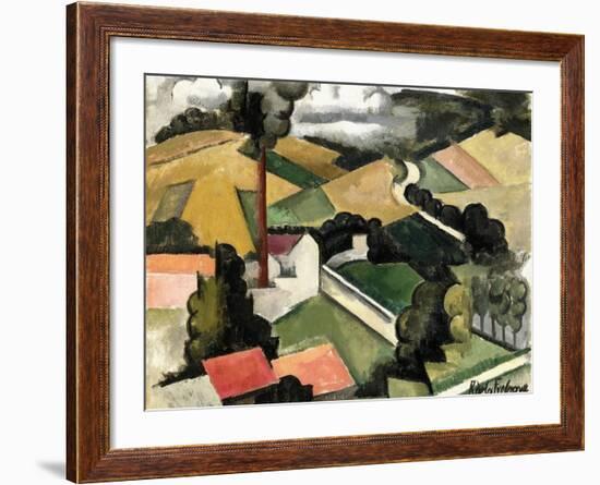 The Fireplace Factory-Roger de La Fresnaye-Framed Giclee Print