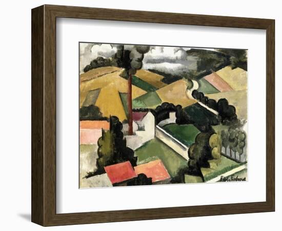 The Fireplace Factory-Roger de La Fresnaye-Framed Giclee Print