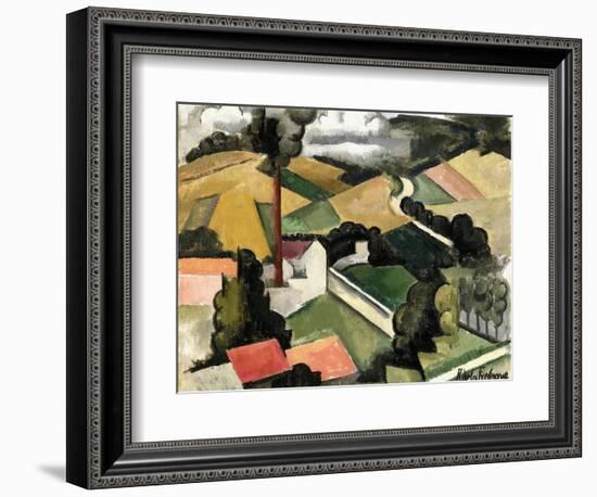 The Fireplace Factory-Roger de La Fresnaye-Framed Giclee Print