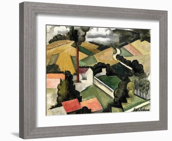 The Fireplace Factory-Roger de La Fresnaye-Framed Giclee Print