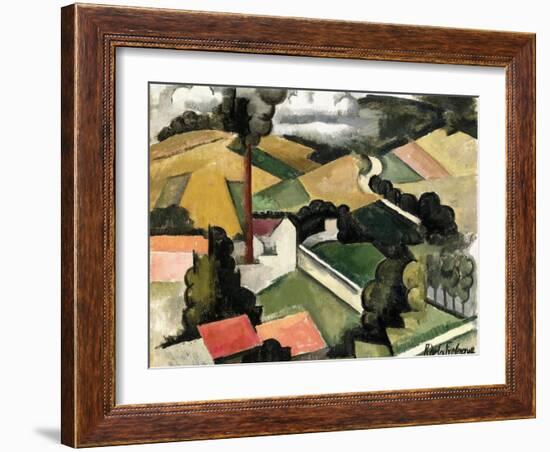 The Fireplace Factory-Roger de La Fresnaye-Framed Giclee Print