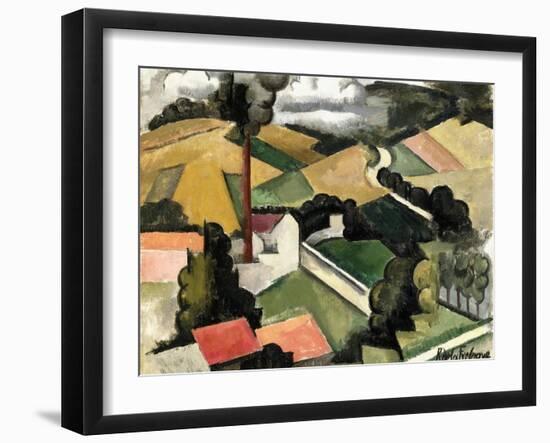 The Fireplace Factory-Roger de La Fresnaye-Framed Giclee Print