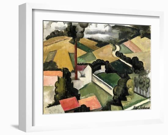 The Fireplace Factory-Roger de La Fresnaye-Framed Giclee Print