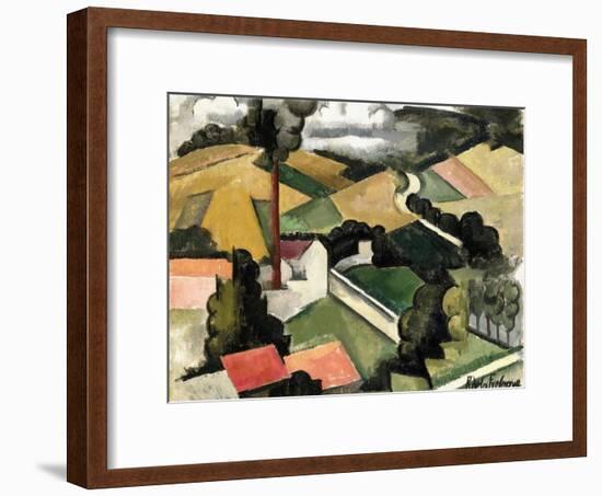 The Fireplace Factory-Roger de La Fresnaye-Framed Giclee Print