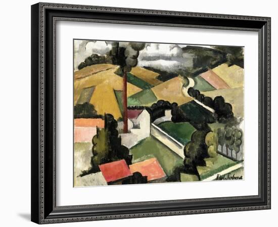 The Fireplace Factory-Roger de La Fresnaye-Framed Giclee Print