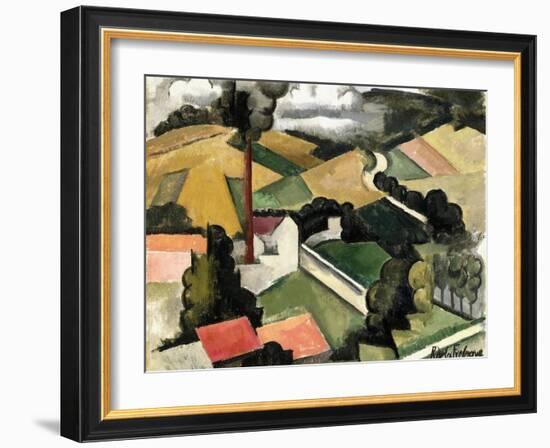 The Fireplace Factory-Roger de La Fresnaye-Framed Giclee Print