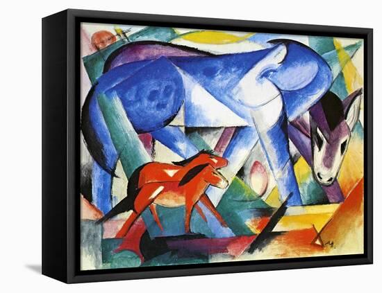 The First Animals, 1913-Franz Marc-Framed Premier Image Canvas