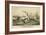 The First Battle Between 'Iron' Ships of War, Published C.1862-Henry Bill-Framed Giclee Print