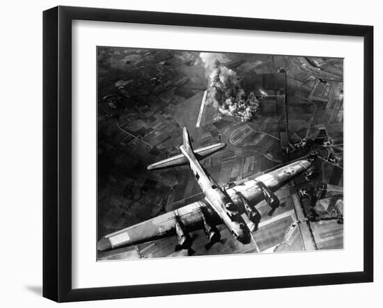 The First Big Raid by the 8th Air Force On a Focke Wulf Plant at Marienburg-Stocktrek Images-Framed Photographic Print