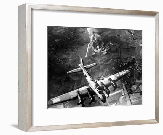 The First Big Raid by the 8th Air Force On a Focke Wulf Plant at Marienburg-Stocktrek Images-Framed Photographic Print