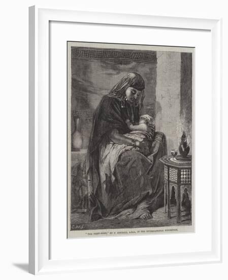 The First-Born, in the International Exhibition-Frederick Goodall-Framed Giclee Print