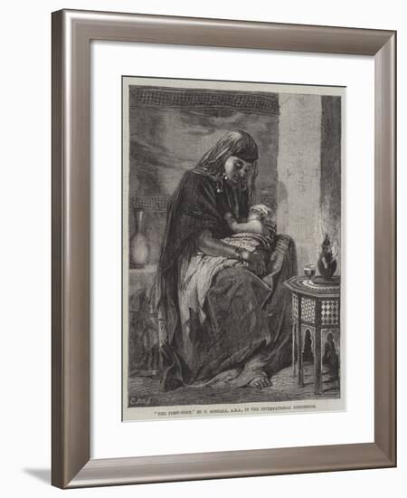 The First-Born, in the International Exhibition-Frederick Goodall-Framed Giclee Print