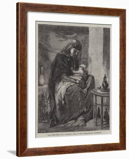 The First-Born, in the International Exhibition-Frederick Goodall-Framed Giclee Print