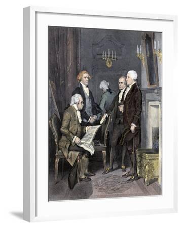 The First Cabinet under President Washington Knox, Jefferson