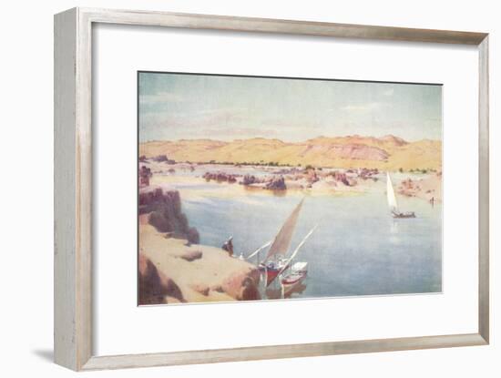 'The First Cataract', c1880, (1904)-Robert George Talbot Kelly-Framed Giclee Print