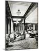 The First Class Lounge of the Ocean Liner 'Mauretania', c.1906-null-Mounted Giclee Print