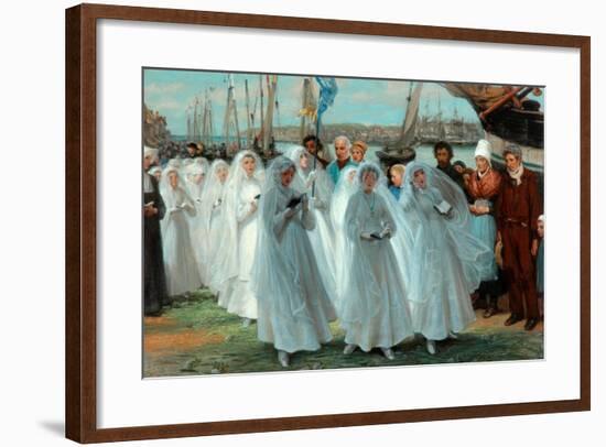 The First Communion, 1878-Phillip Richard Morris-Framed Giclee Print