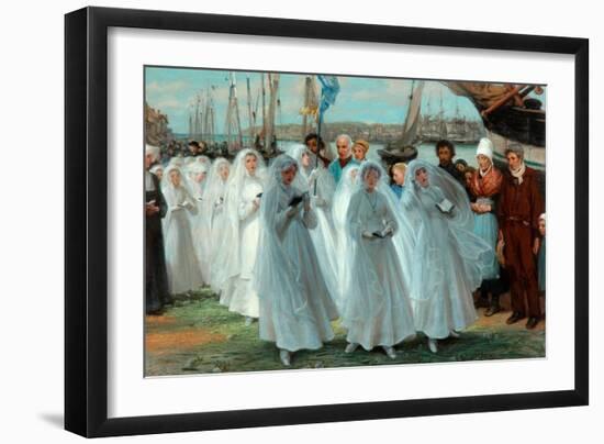 The First Communion, 1878-Phillip Richard Morris-Framed Giclee Print