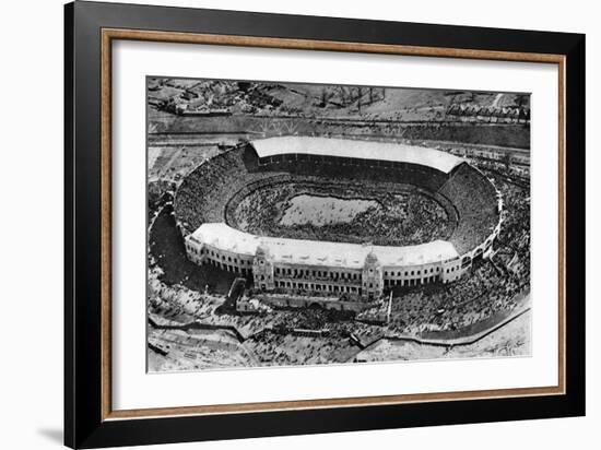 The First Cup Final at Wembley Stadium, London, 1923-null-Framed Giclee Print