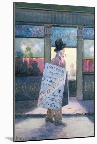 The First Dinner, 1904-Lowry Lewis-Mounted Giclee Print