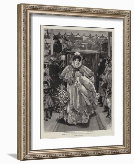 The First Drawing Room of the Season-William Small-Framed Giclee Print