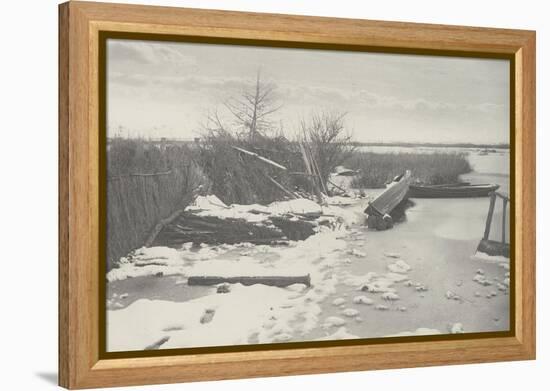 The First Frost ( la première gelée)-Peter Henry Emerson-Framed Premier Image Canvas