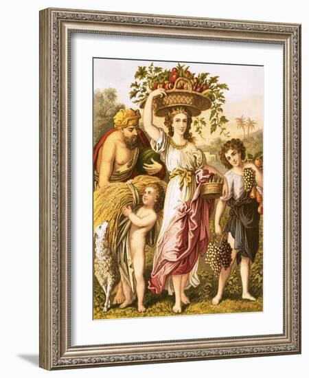 The First Fruits-English-Framed Giclee Print