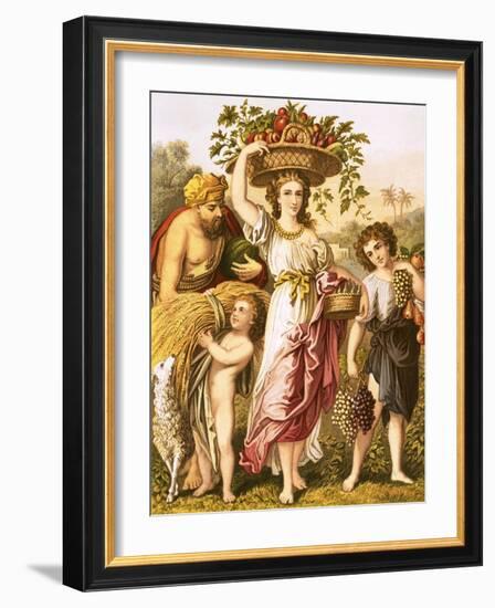 The First Fruits-English-Framed Giclee Print