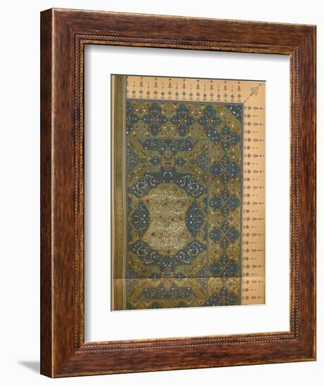 'The First Half of the First Sura of the Koran', c1902, (1903)-Unknown-Framed Giclee Print