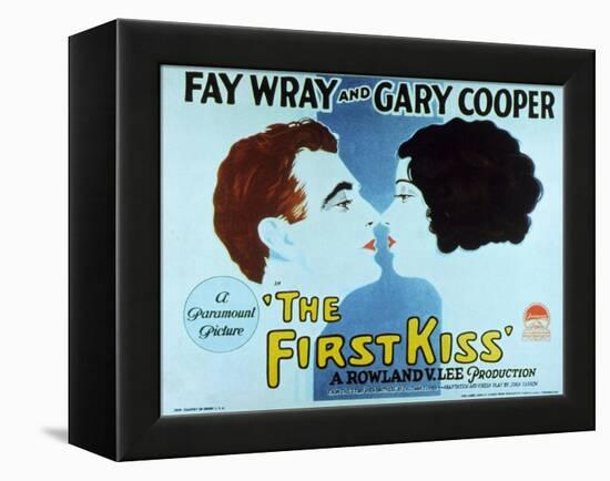 The First Kiss, 1928-null-Framed Stretched Canvas