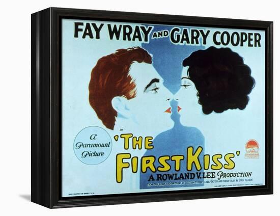 The First Kiss, 1928-null-Framed Stretched Canvas