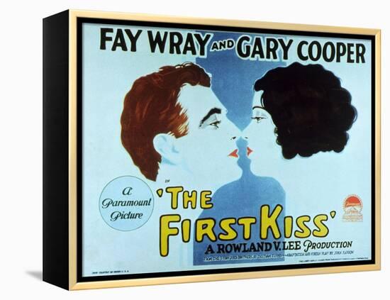 The First Kiss, 1928-null-Framed Stretched Canvas