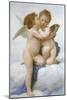 The First Kiss-William-Adolphe Bouguereau-Mounted Giclee Print