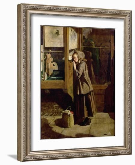 The First Letter, 1857-R.W. Chapman-Framed Giclee Print