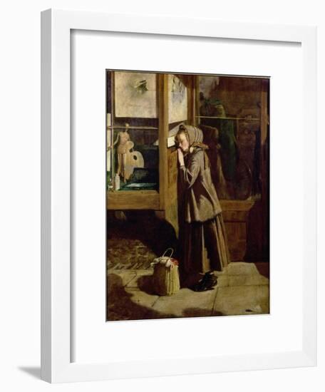 The First Letter, 1857-R.W. Chapman-Framed Giclee Print