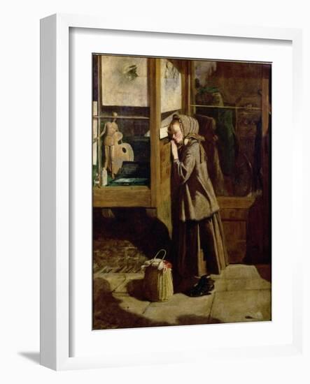 The First Letter, 1857-R.W. Chapman-Framed Giclee Print