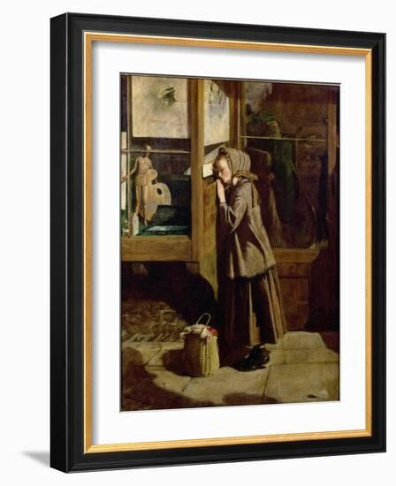 The First Letter, 1857-R.W. Chapman-Framed Giclee Print