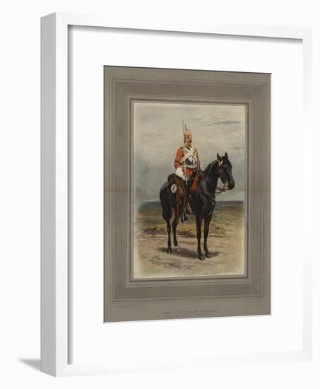 The First Life Guards-William Small-Framed Giclee Print