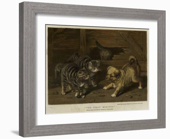 The First Meeting-Horatio Henry Couldery-Framed Giclee Print