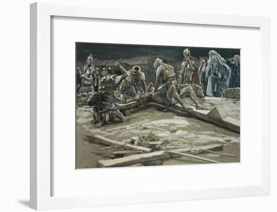 The First Nail-James Tissot-Framed Giclee Print