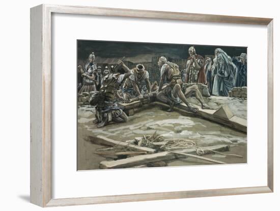 The First Nail-James Tissot-Framed Giclee Print