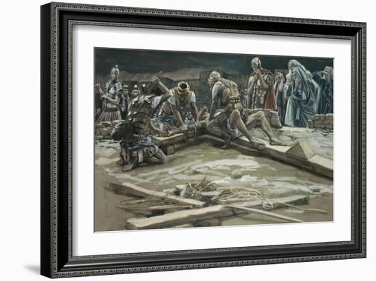 The First Nail-James Tissot-Framed Giclee Print